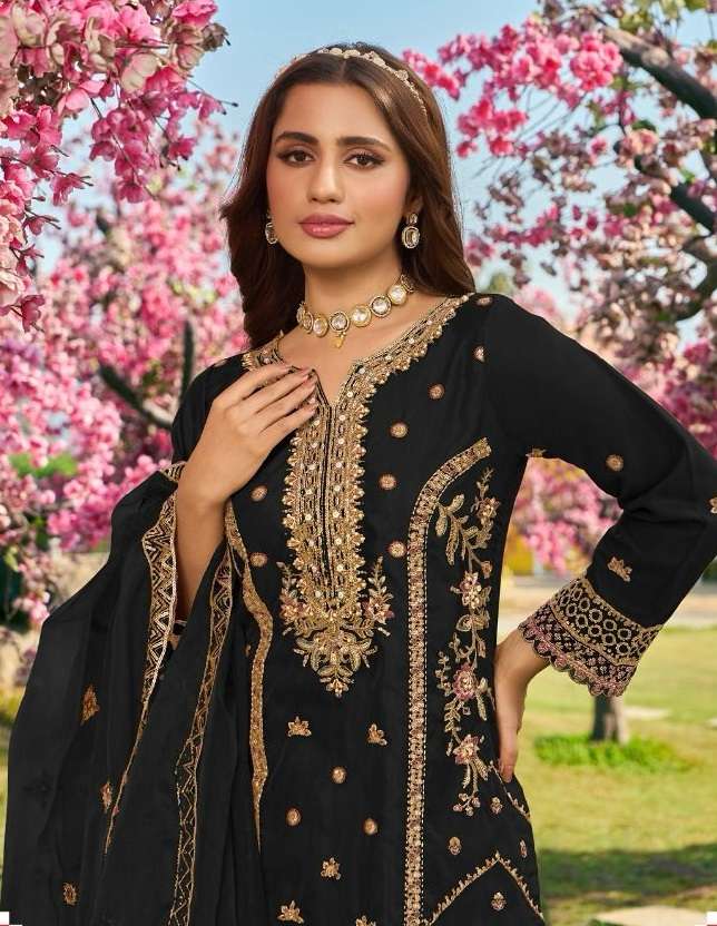 DEEPSY SUITS D NO 2082 ORGANZA DESIGNER SUIT