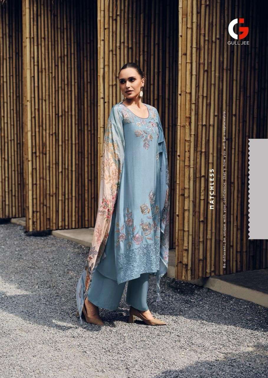DEEPSY SUITS GULL JEE  SADAF VISCOSE HEAVY DESIGNER SUIT