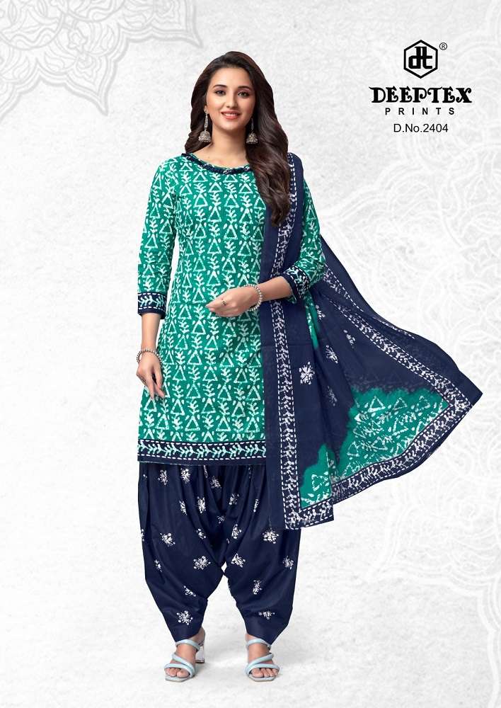 DEEPTEX PRINTS BATIK PLUS VOL 24 COTTON PATIYALA DRESS