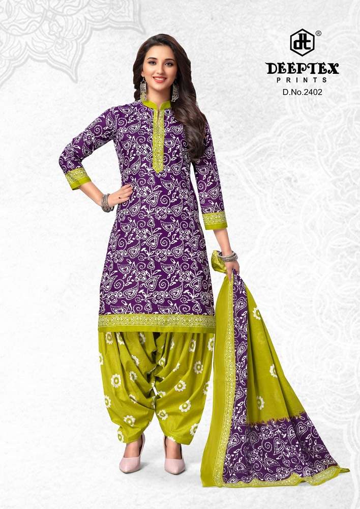DEEPTEX PRINTS BATIK PLUS VOL 24 COTTON PATIYALA DRESS