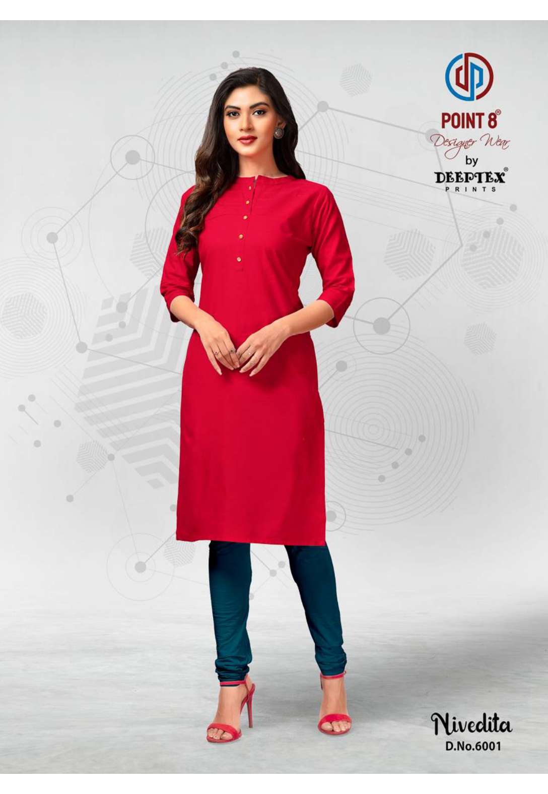 DEEPTEX PRINTS NIVEDITA VOL 6 LADIES COTTON KURTI
