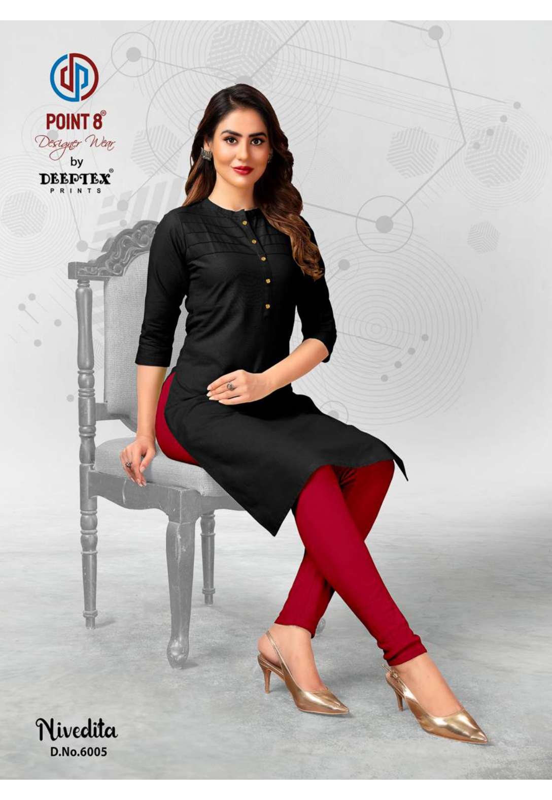 DEEPTEX PRINTS NIVEDITA VOL 6 LADIES COTTON KURTI