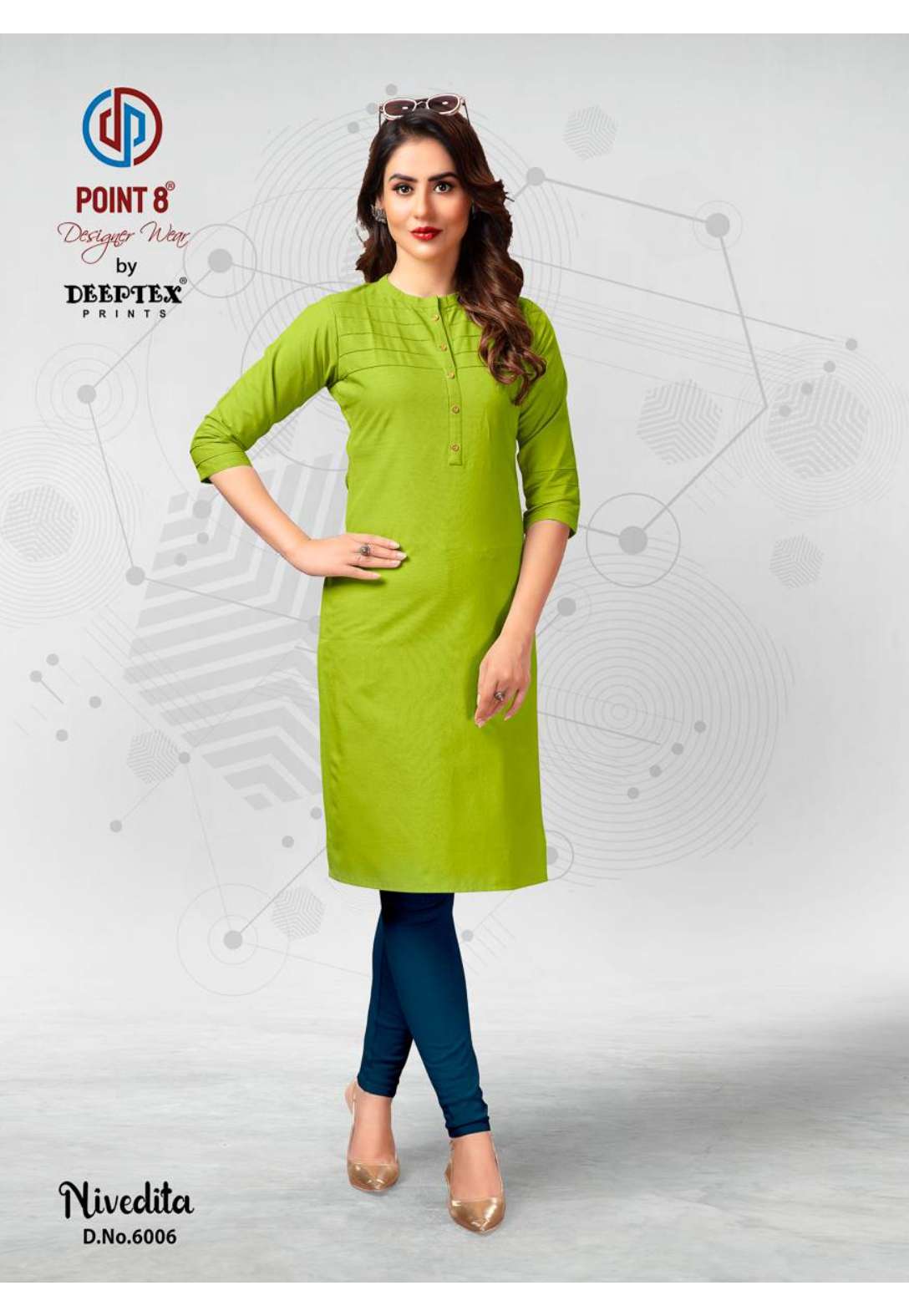 DEEPTEX PRINTS NIVEDITA VOL 6 LADIES COTTON KURTI