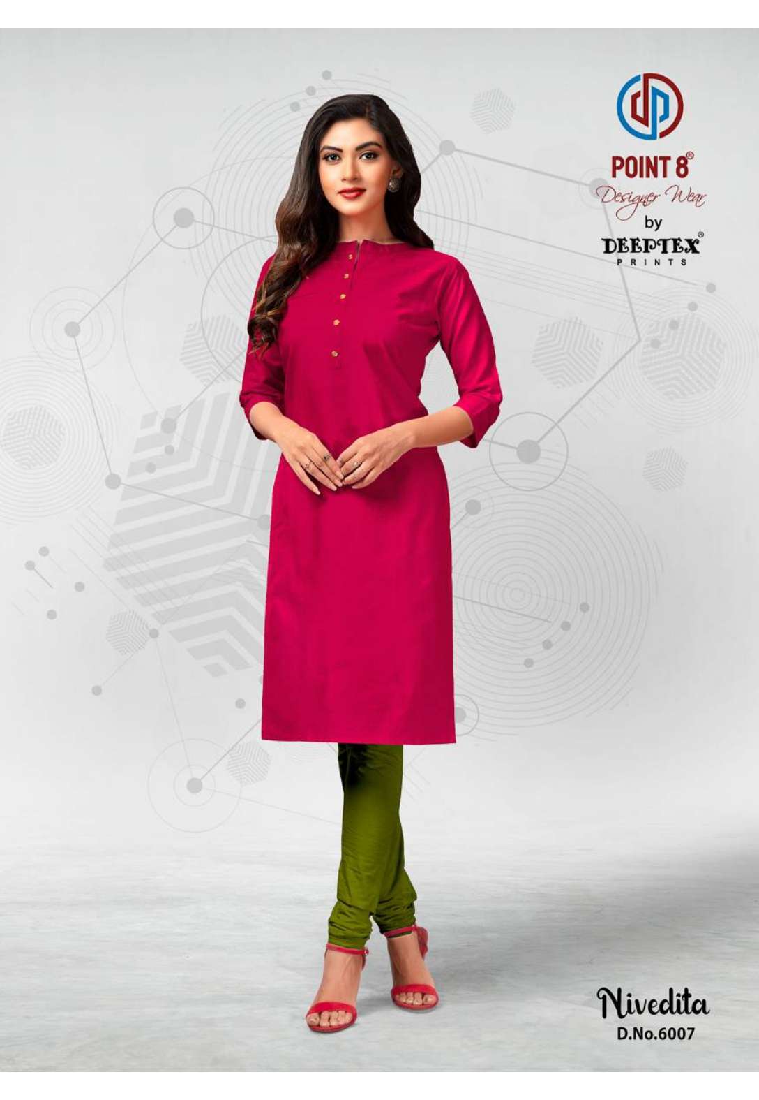 DEEPTEX PRINTS NIVEDITA VOL 6 LADIES COTTON KURTI