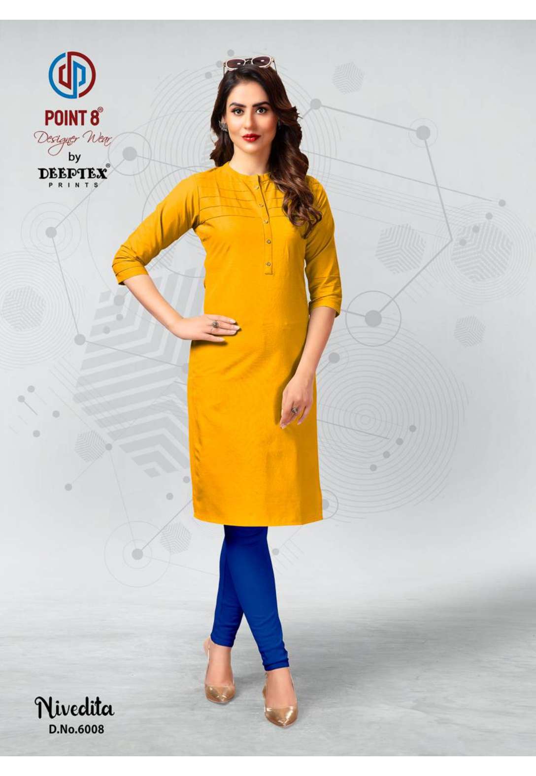 DEEPTEX PRINTS NIVEDITA VOL 6 LADIES COTTON KURTI