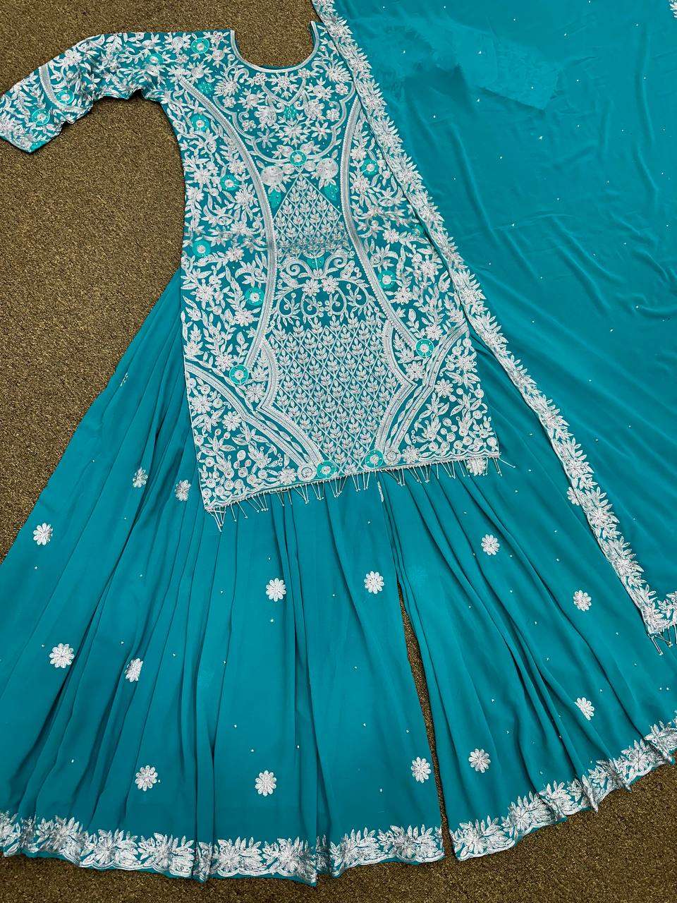 DHK 1253 SHARARA SUIT