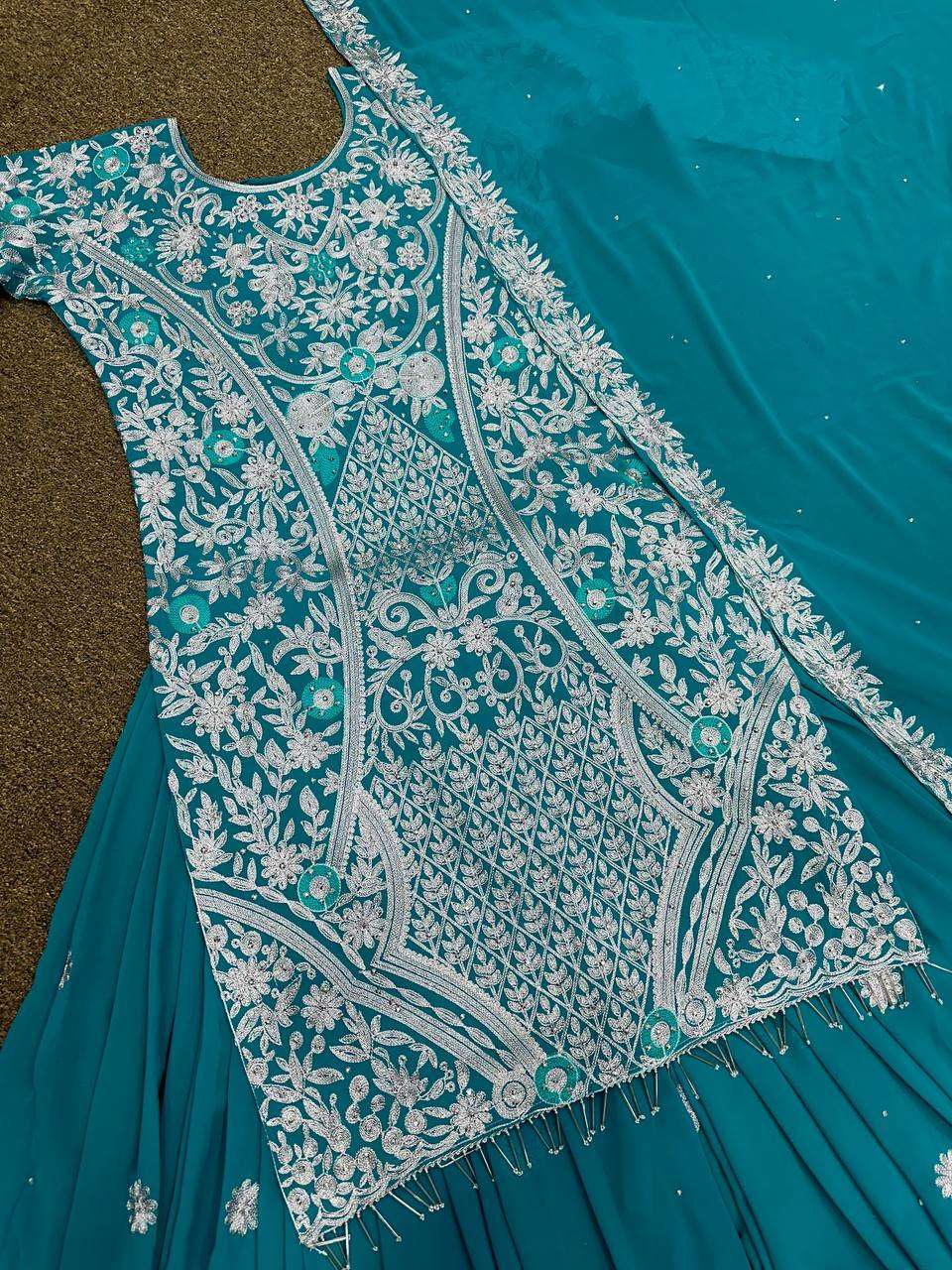 DHK 1253 SHARARA SUIT