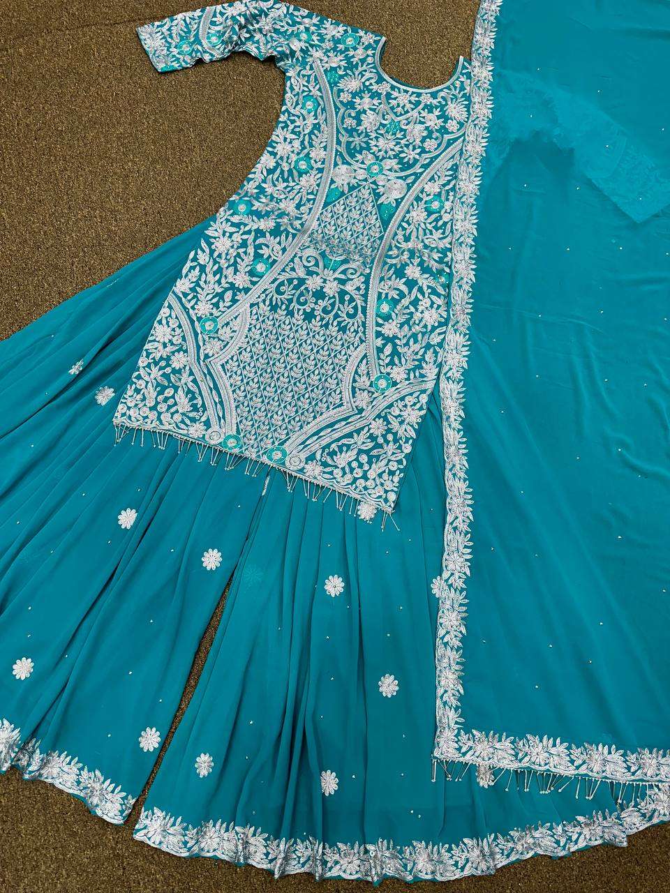 DHK 1253 SHARARA SUIT
