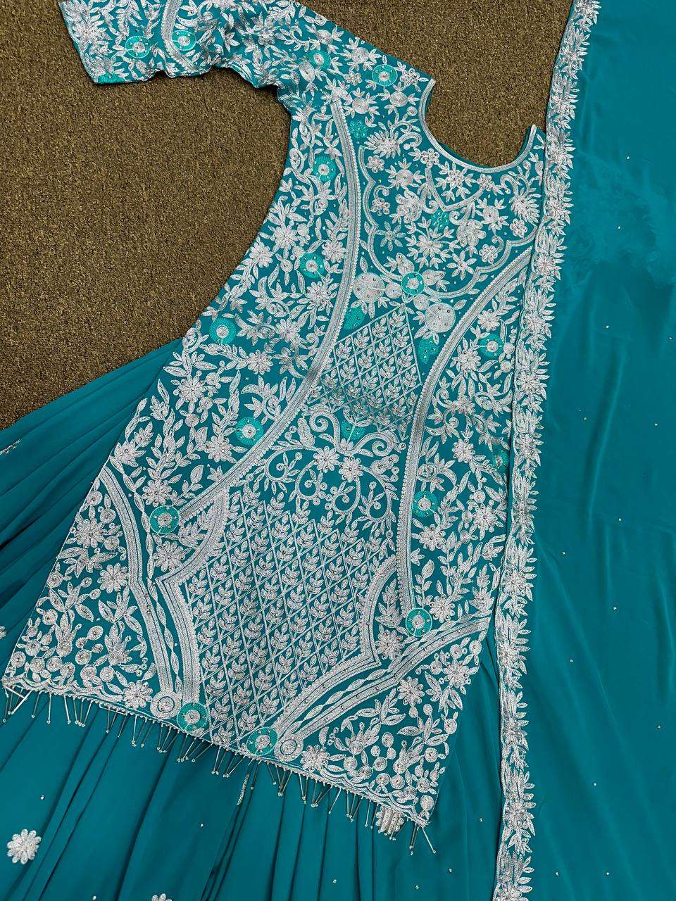 DHK 1253 SHARARA SUIT