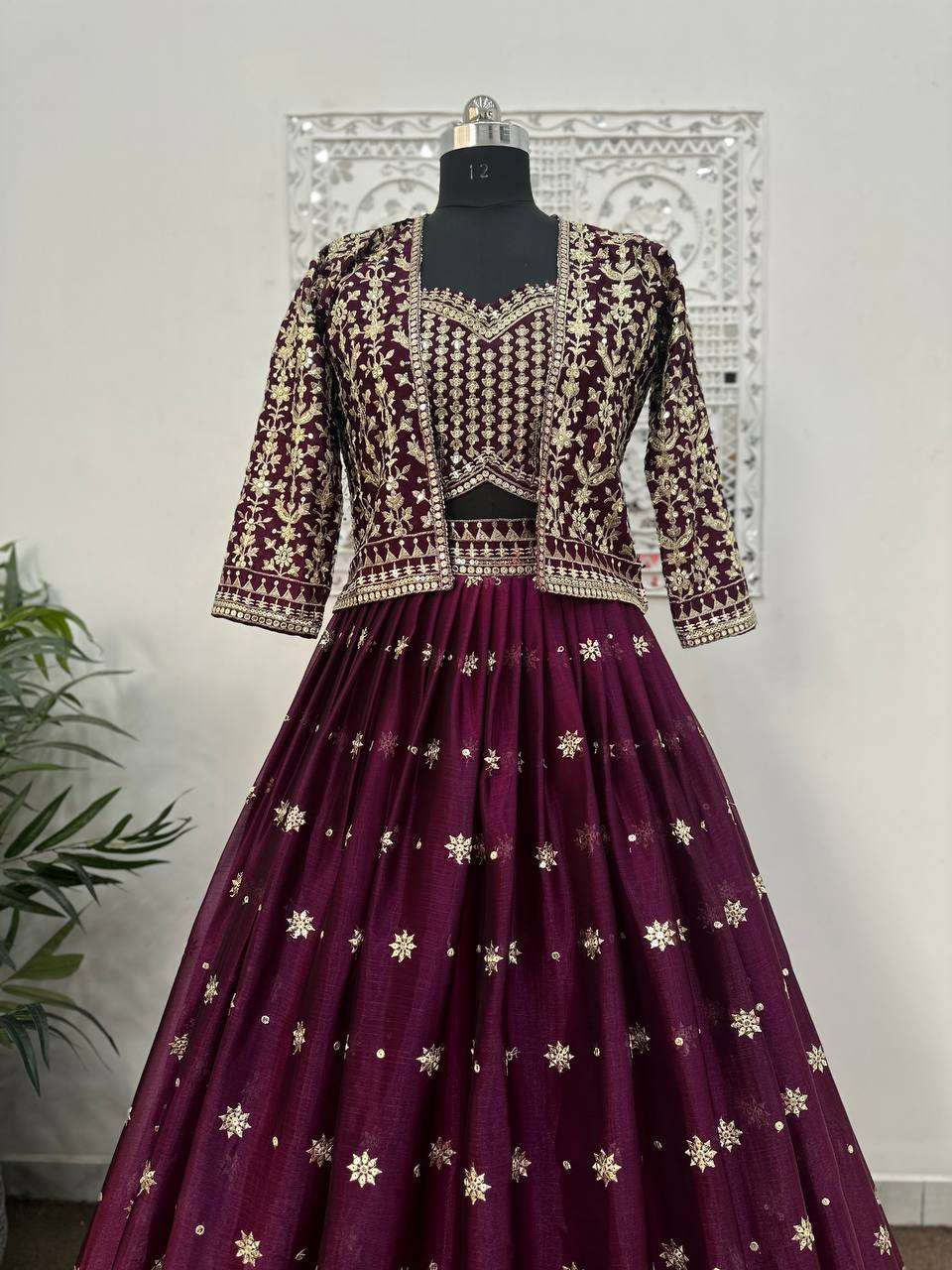 DHK 1254 LEHENGA 