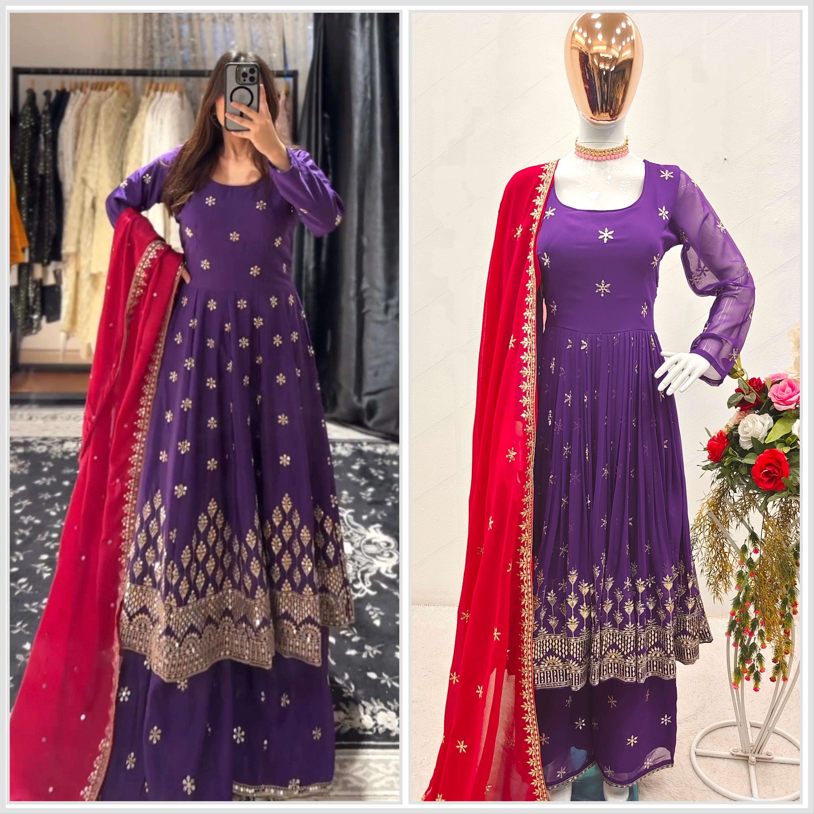 FD 3008 PARTYWEAR DRESS