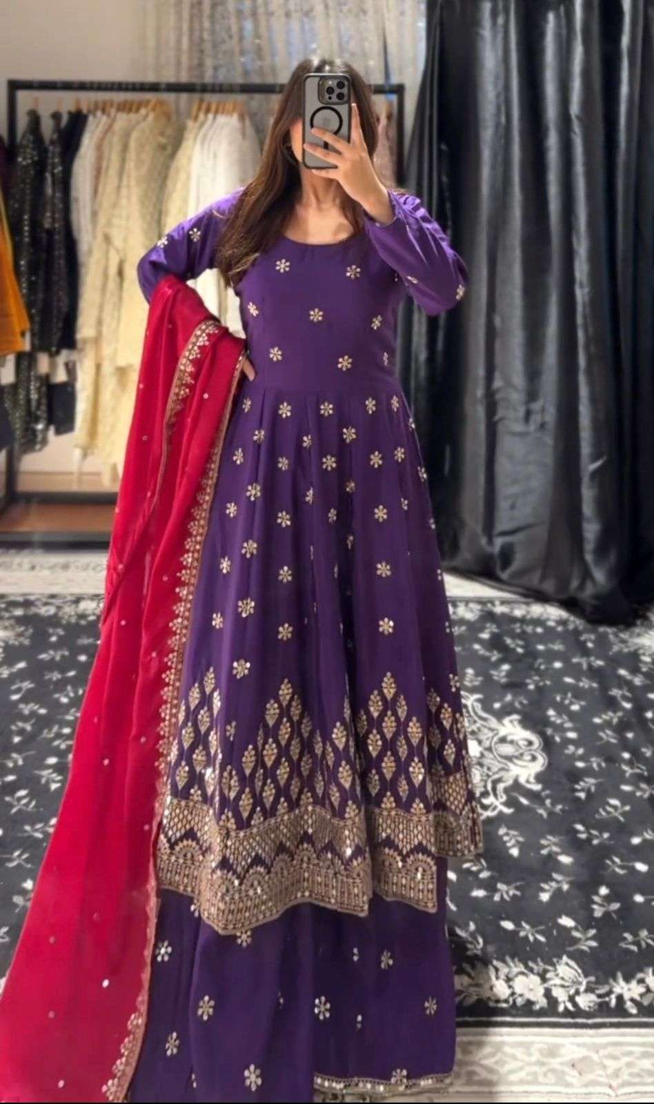 FD 3008 PARTYWEAR DRESS