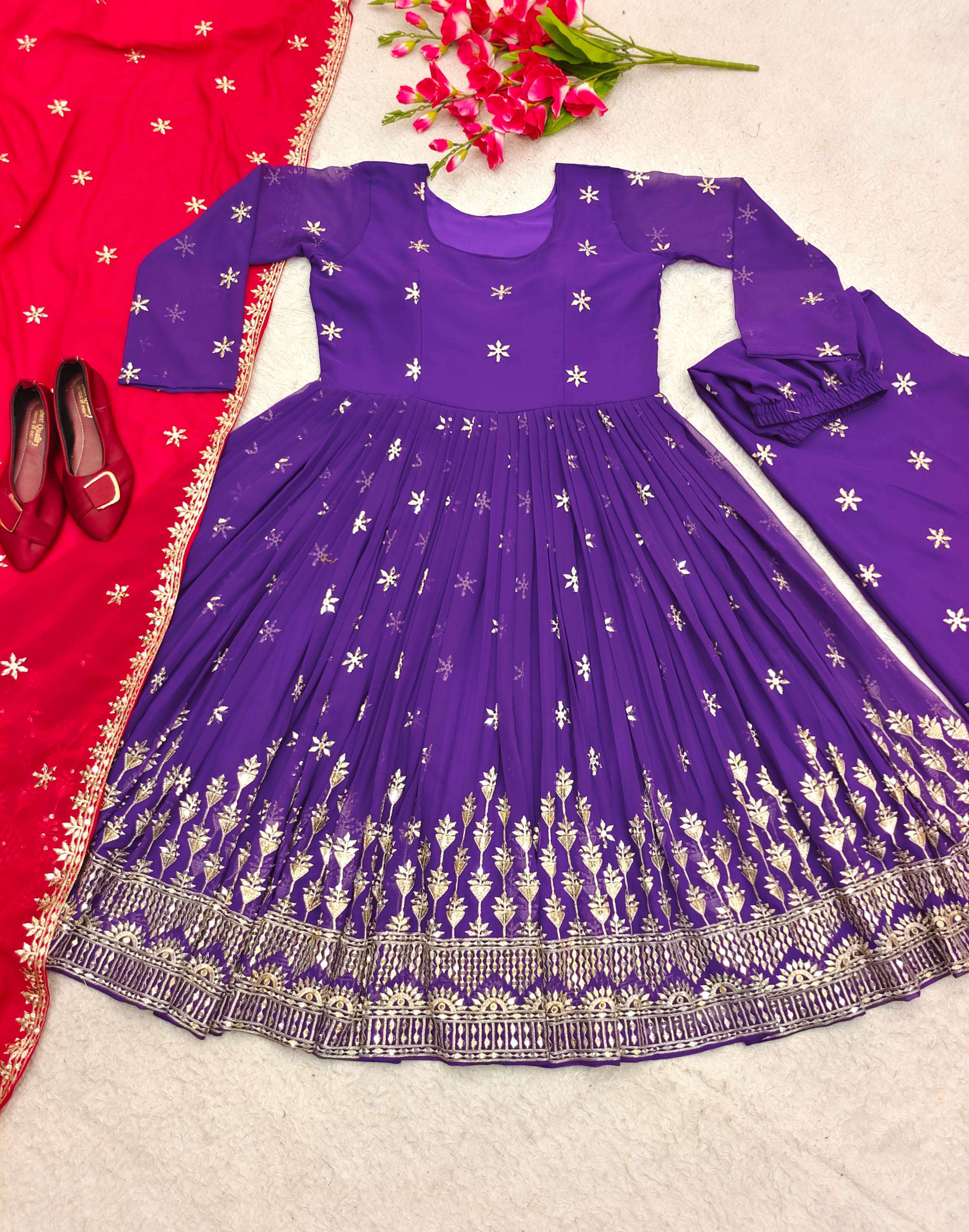 FD 3008 PARTYWEAR DRESS