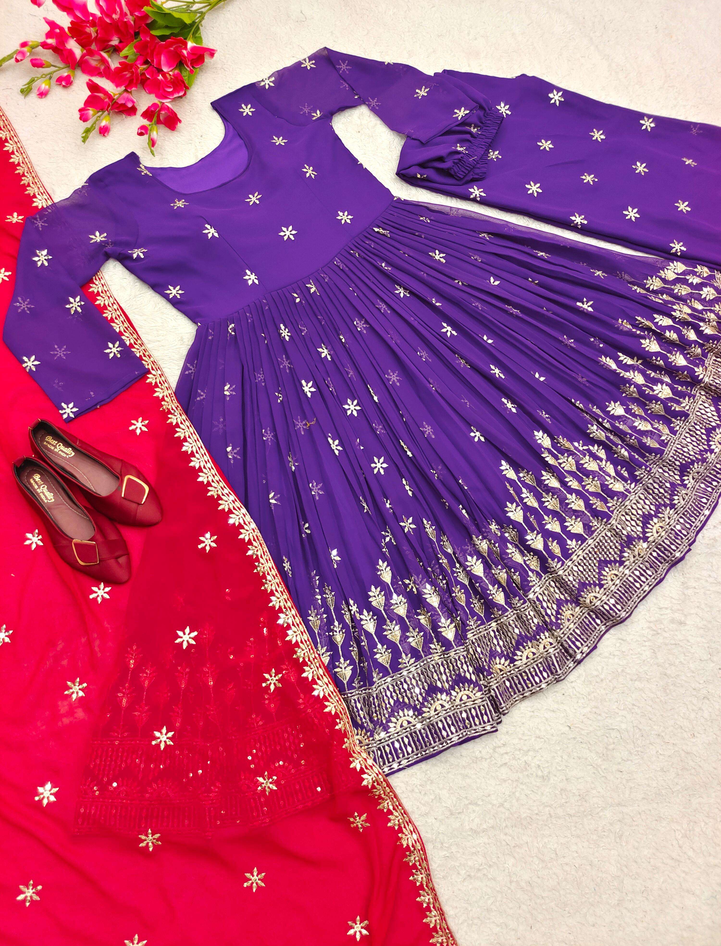 FD 3008 PARTYWEAR DRESS
