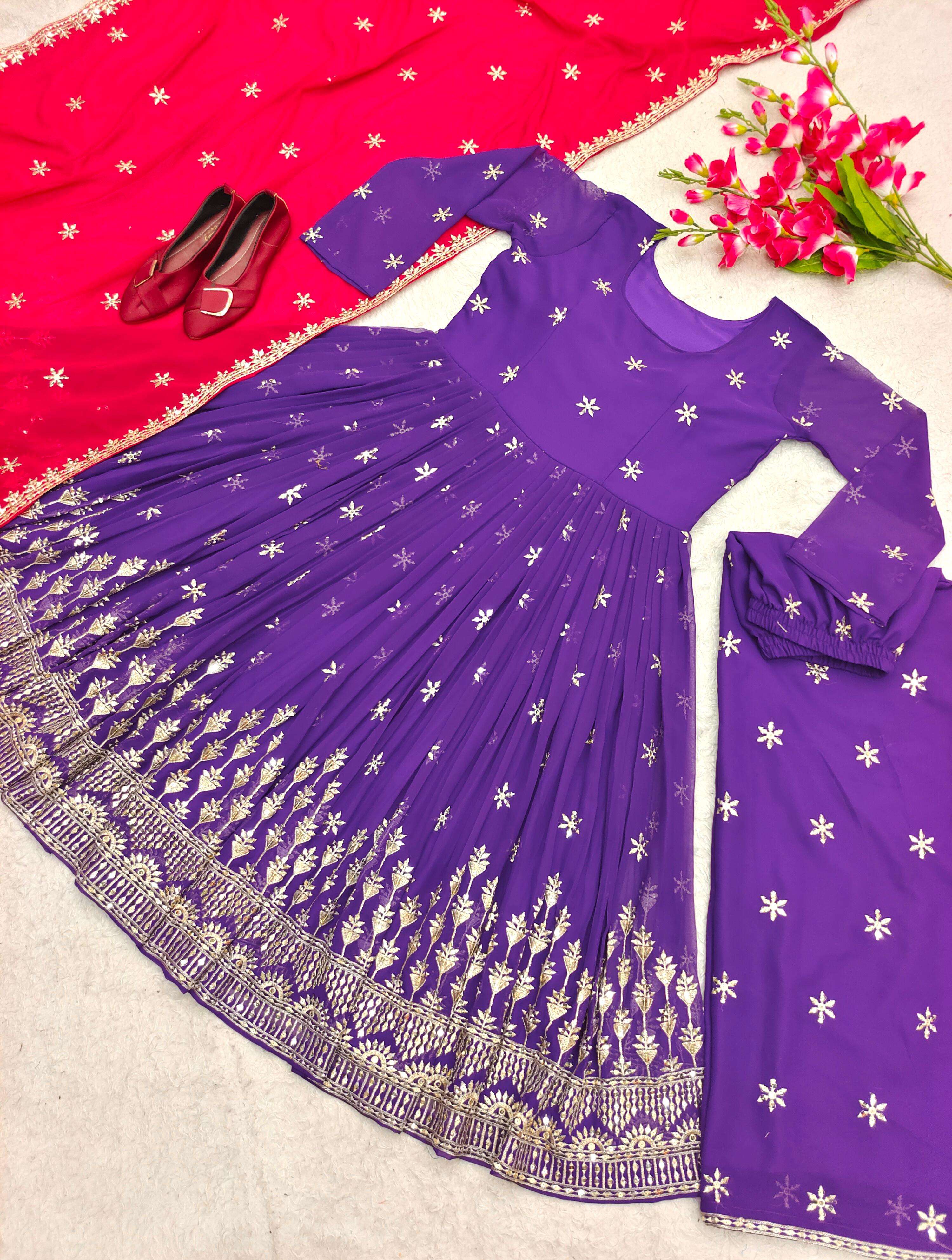 FD 3008 PARTYWEAR DRESS
