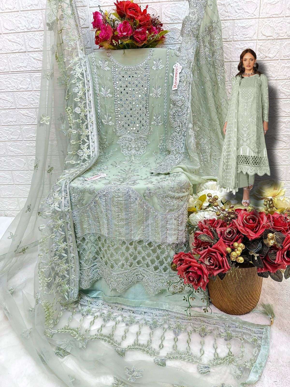  FEPIC ROSEMEEN C 1701 BEAUTIFUL DESIGNER SUIT