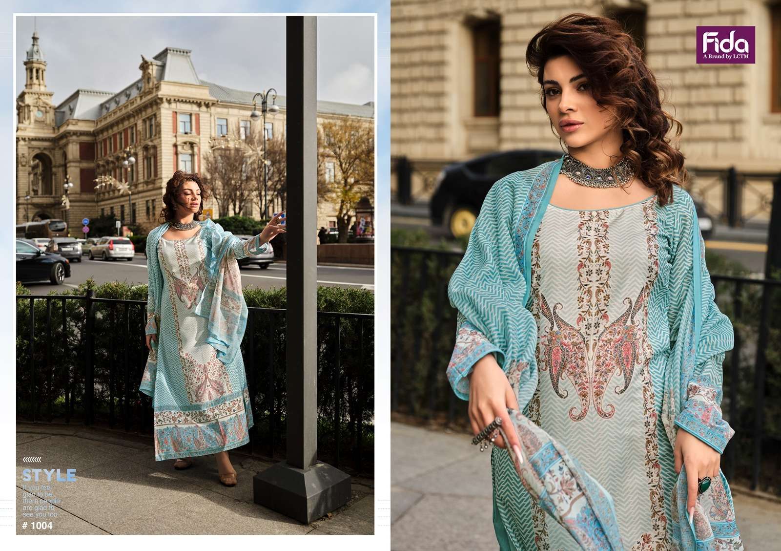 FIDA NYRA DIGITAL PRINT COTTON SALWAR KAMEEZ 