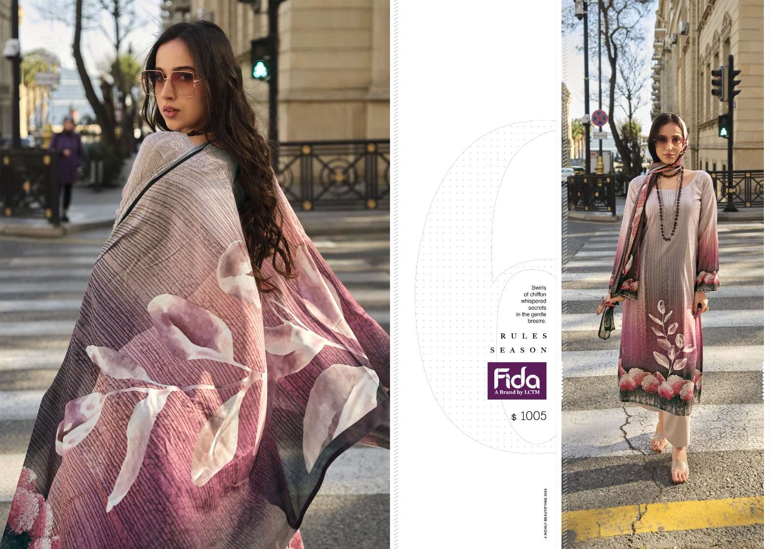 FIDA SANA COTTON DIGITAL PRINT SUIT