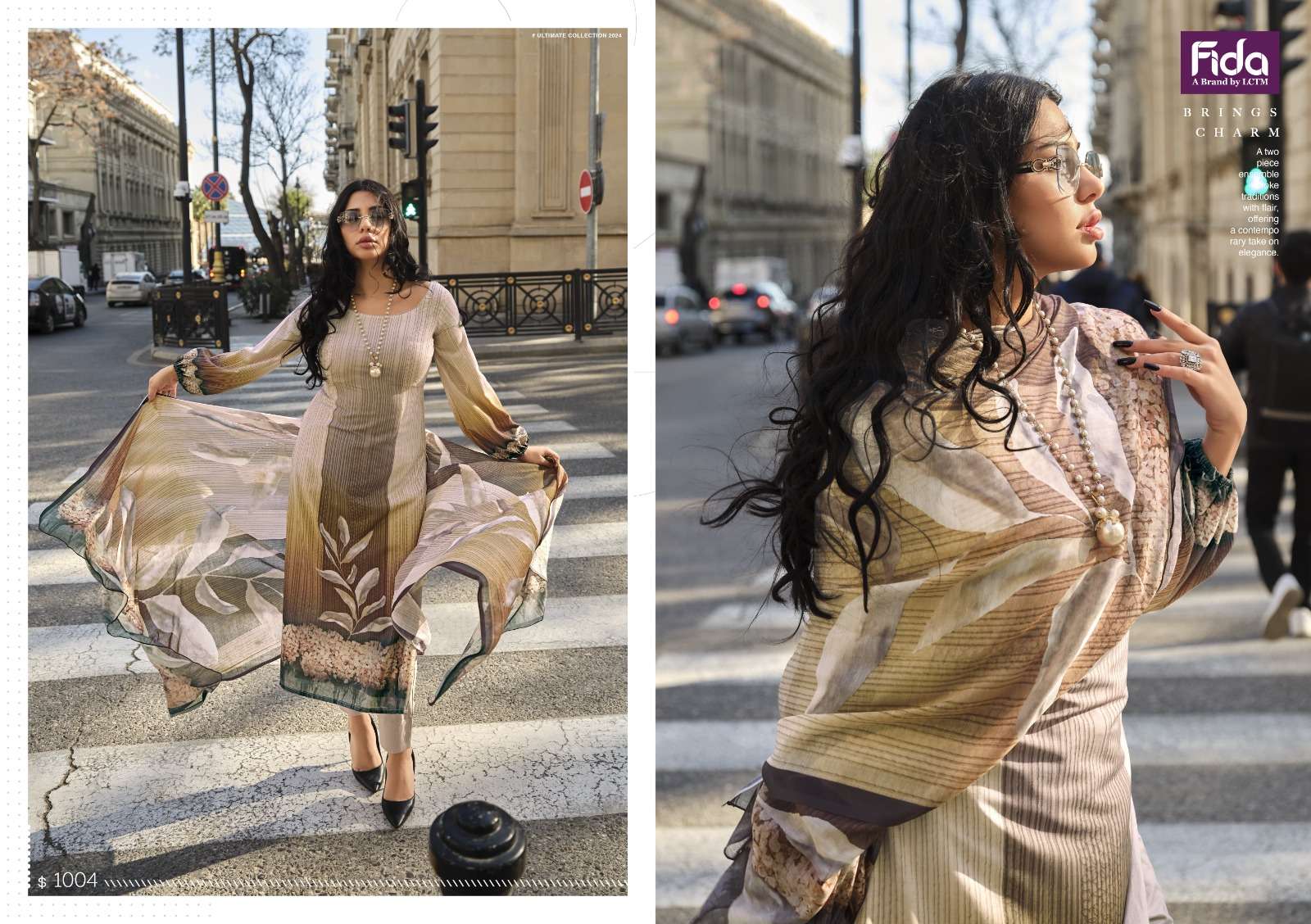 FIDA SANA COTTON DIGITAL PRINT SUIT