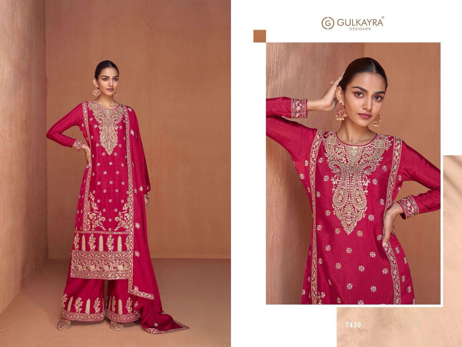 GULKAYRA DESIGNER  GAZAL HEAVY DESIGNER SUIT