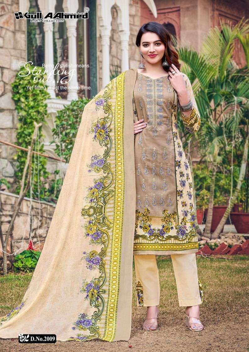 GULL AHMED BIN SAEED EMBROIDERED COLLECTION VOL 2 	