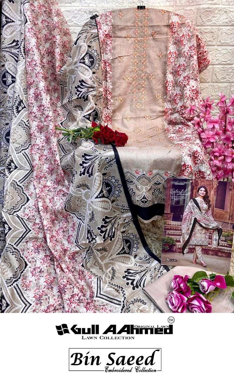 GULL AHMED BIN SAEED EMBROIDERED COLLECTION VOL 2 	