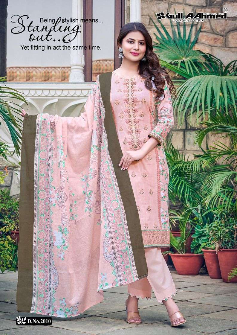 GULL AHMED BIN SAEED EMBROIDERED COLLECTION VOL 2 	