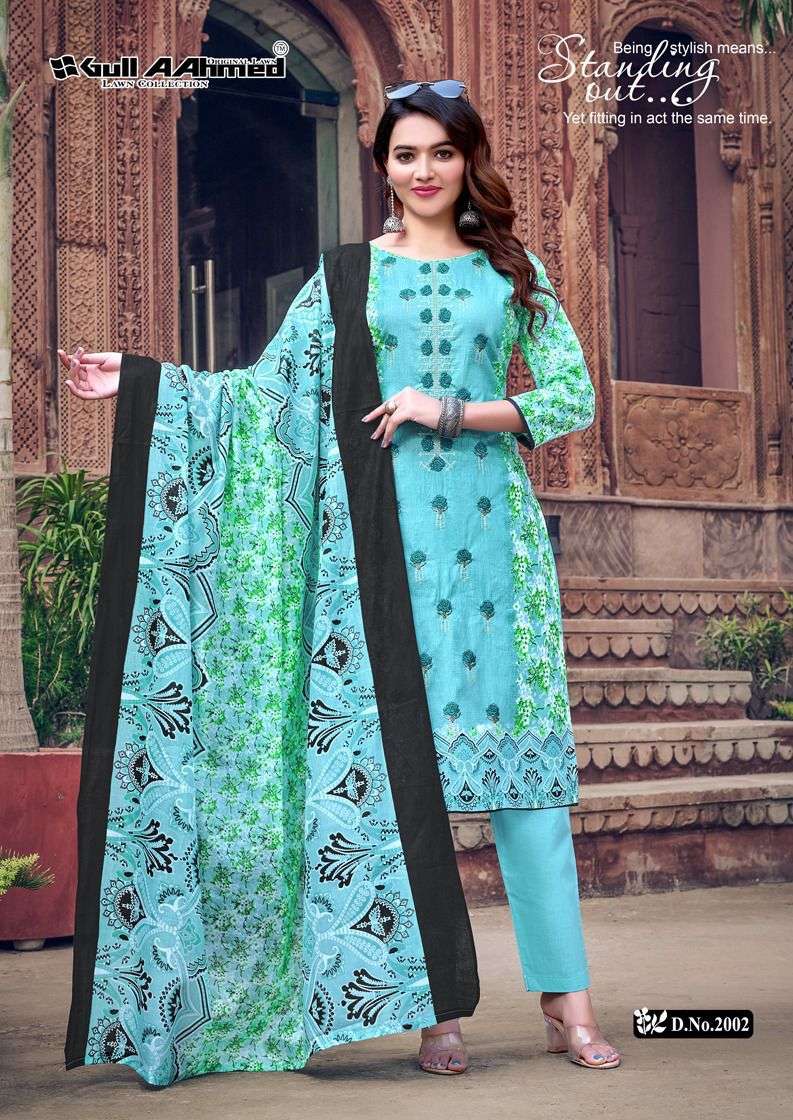 GULL AHMED BIN SAEED EMBROIDERED COLLECTION VOL 2 	