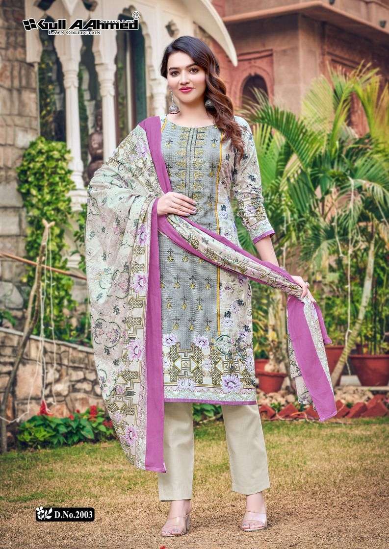 GULL AHMED BIN SAEED EMBROIDERED COLLECTION VOL 2 	