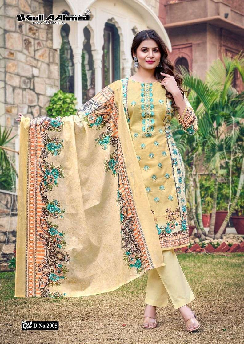 GULL AHMED BIN SAEED EMBROIDERED COLLECTION VOL 2 	