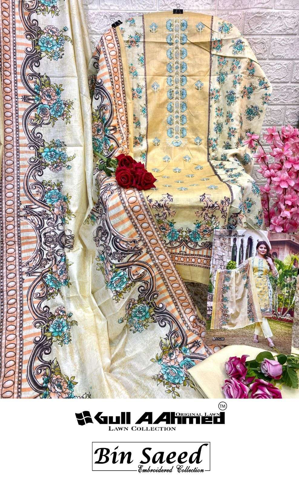 GULL AHMED BIN SAEED EMBROIDERED COLLECTION VOL 2 	