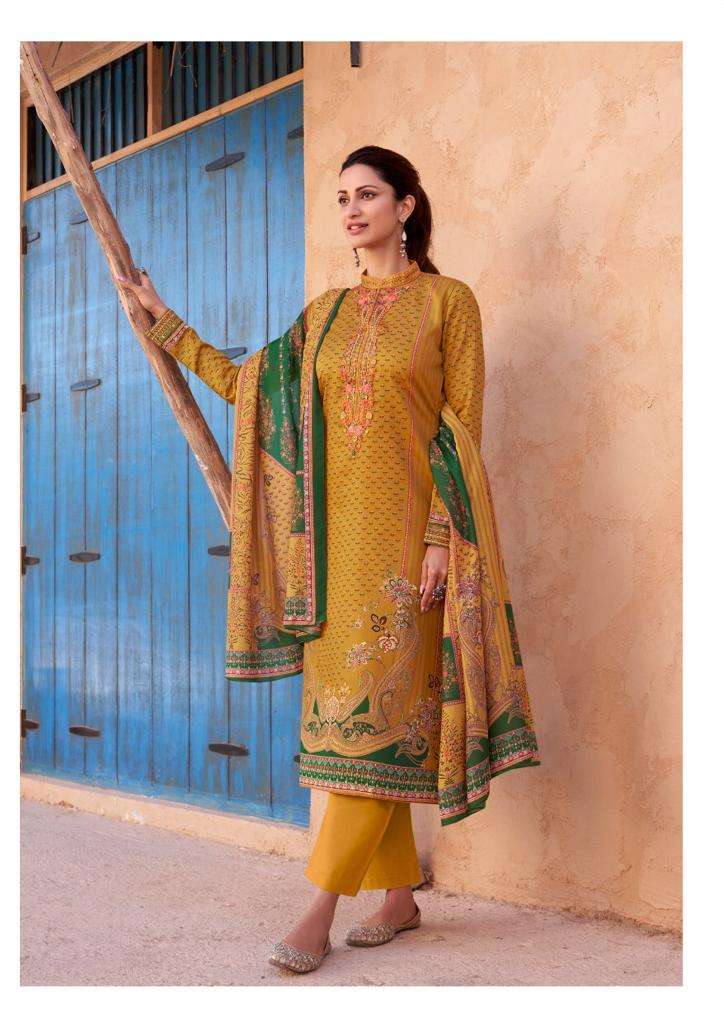 HERMITAGE CLOTHING MEHQADA LAWN COTTON DIGITAL PRINT WITH WORK SUIT