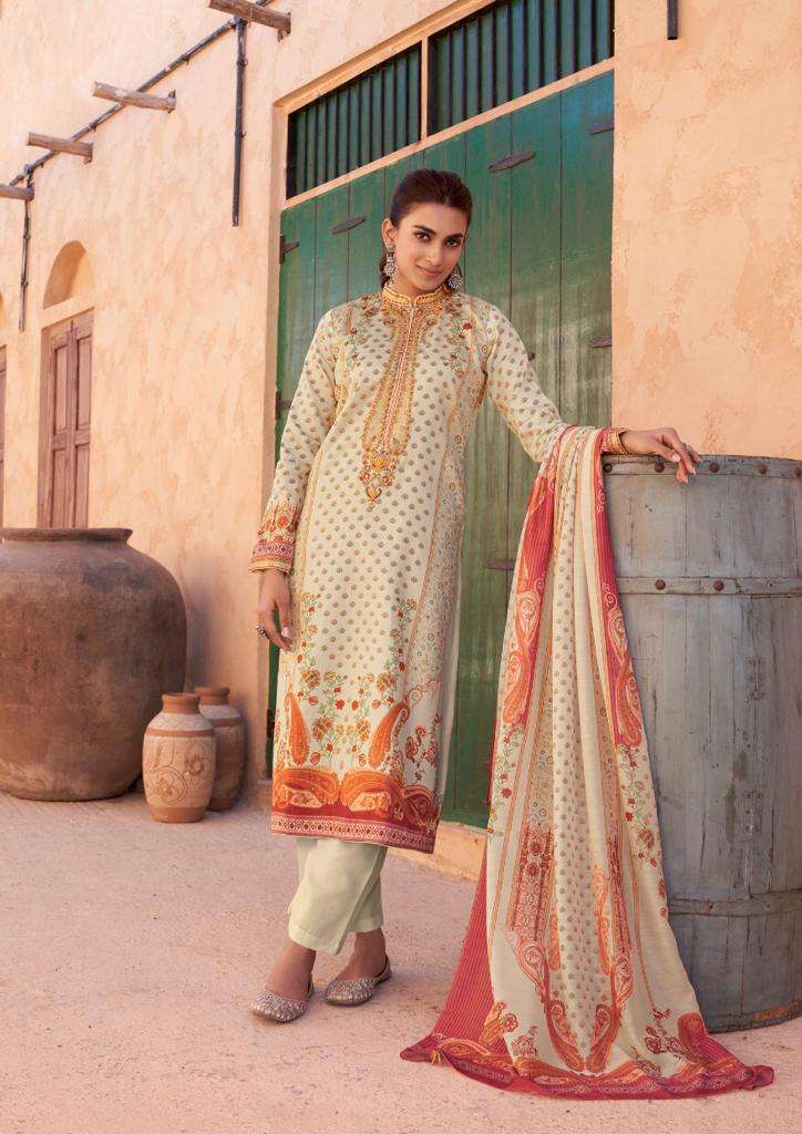 HERMITAGE CLOTHING MEHQADA LAWN COTTON DIGITAL PRINT WITH WORK SUIT