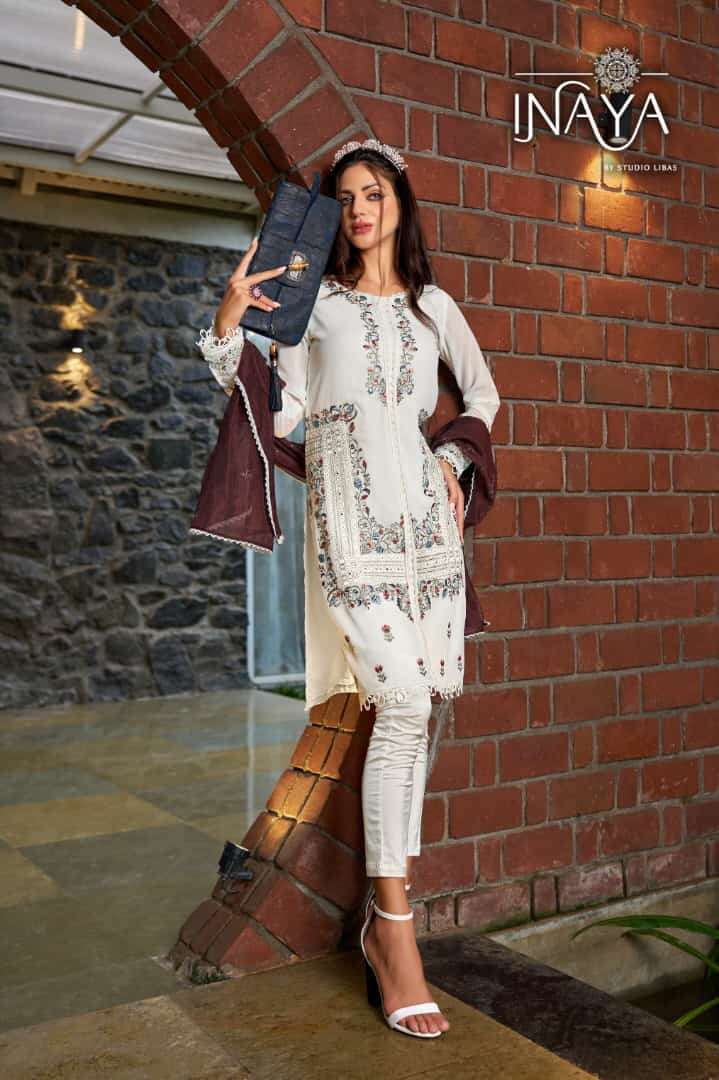 INAYA LIBAS STUDIO LPC 218 BEAUTIFUL DESIGNER SUIT