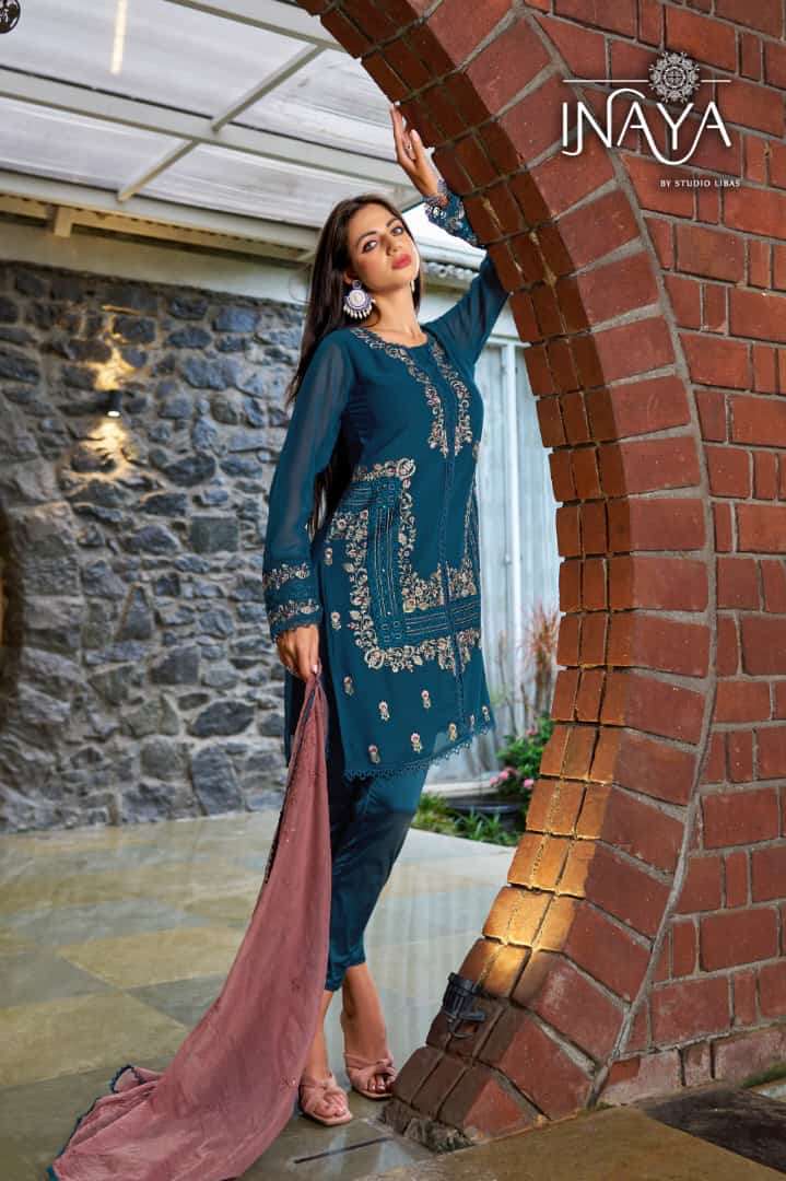 INAYA LIBAS STUDIO LPC 218 BEAUTIFUL DESIGNER SUIT