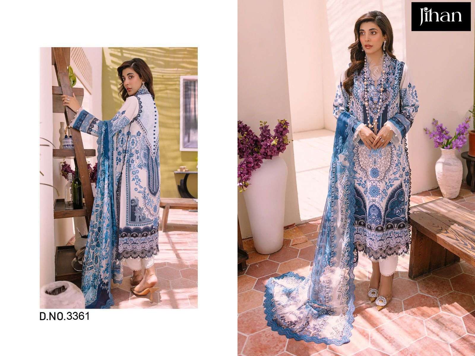  JIHAN FIRDOUS BLISS COTTON SALWAR KAMEEZ 