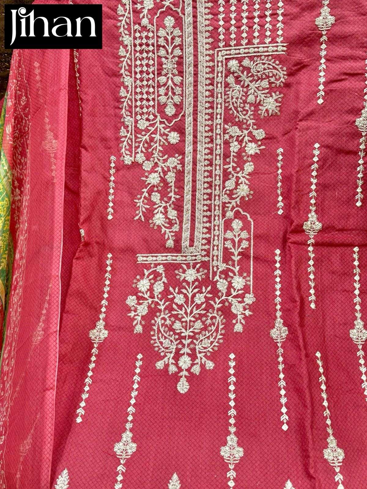 JIHAN SCARLET VOL 3 LAWN COTTON SALWAR SUIT