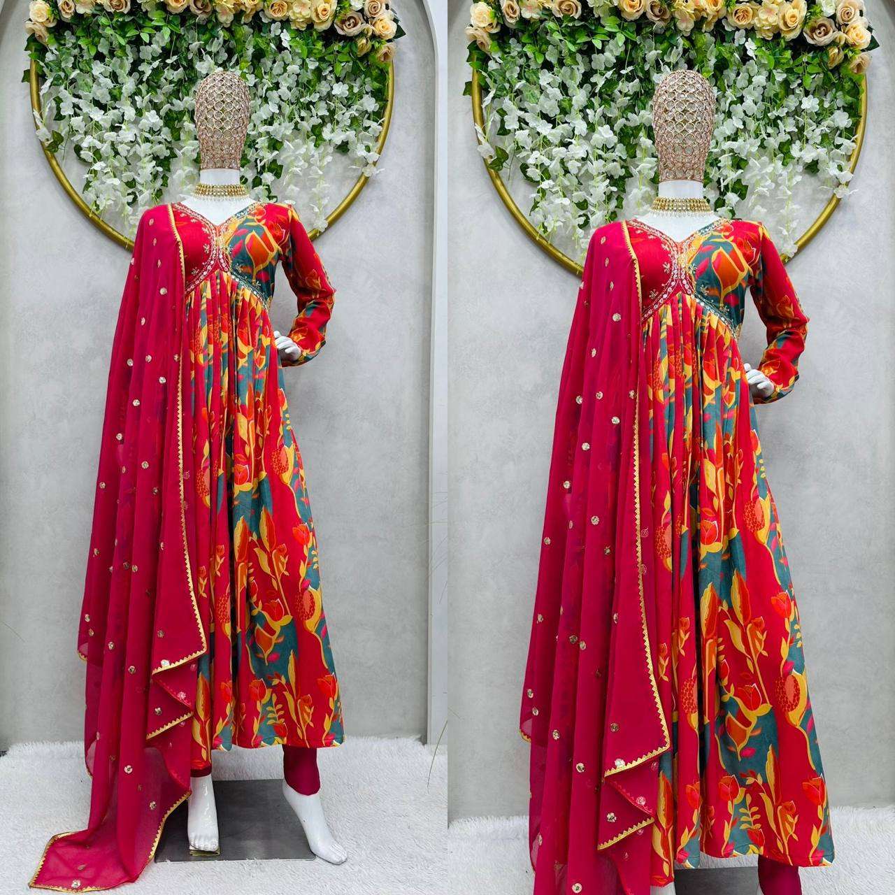 KD 1404 ALIACUT KURTI