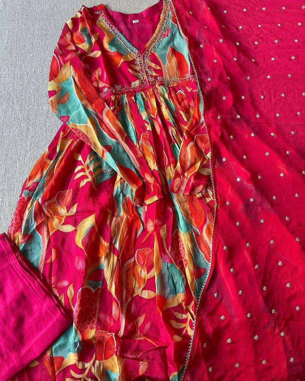 KD 1404 ALIACUT KURTI