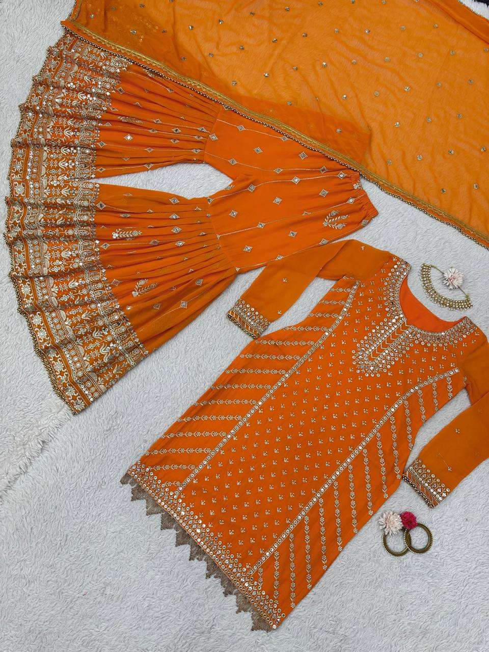 KD 1405 SHARARA SUIT