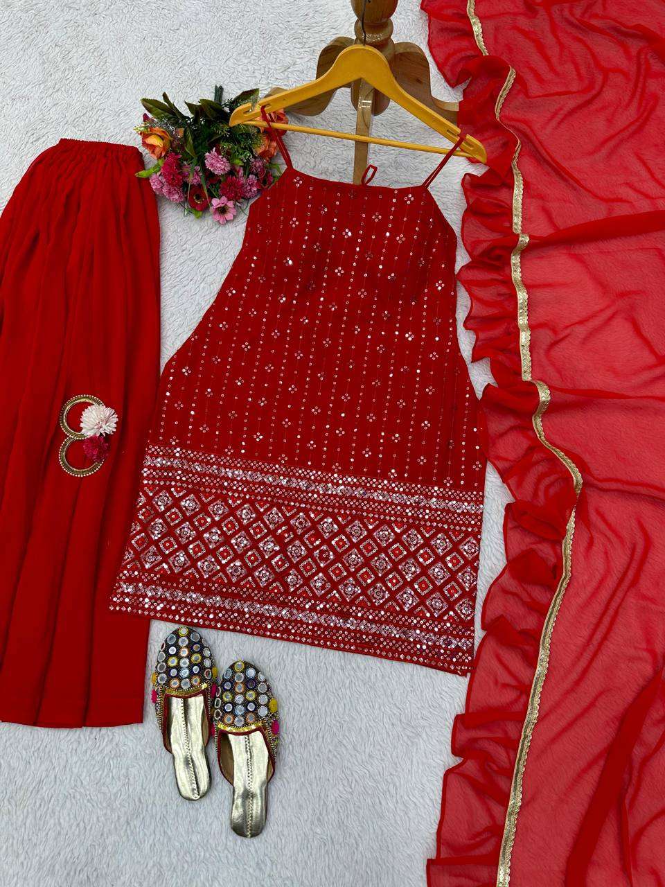 KD 1406 SHARARA SUIT