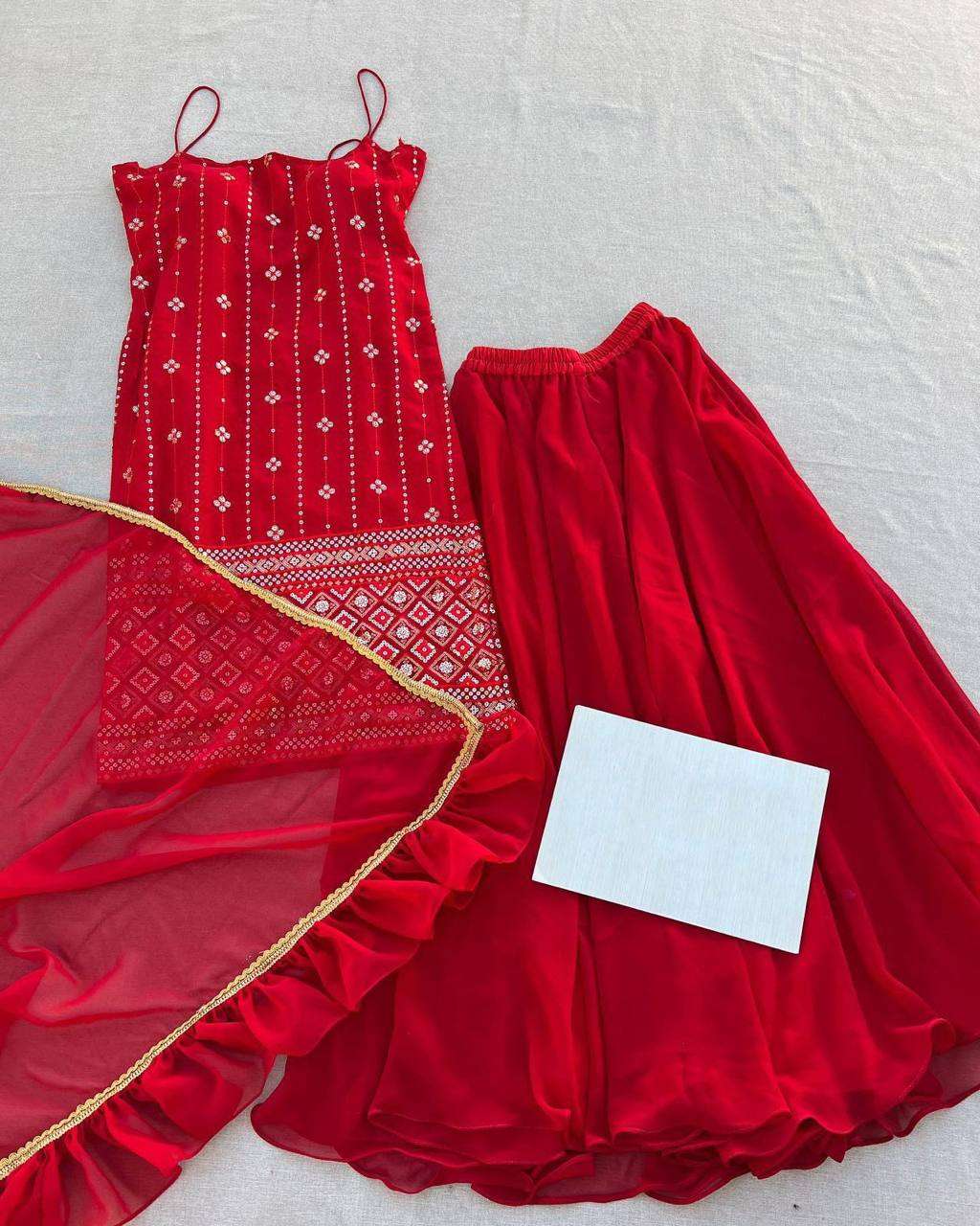 KD 1406 SHARARA SUIT