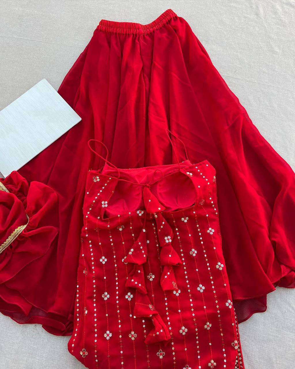 KD 1406 SHARARA SUIT