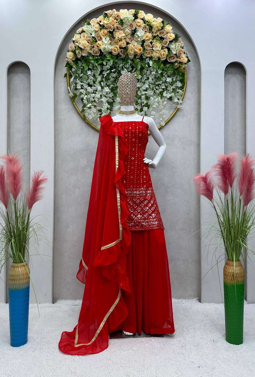 KD 1406 SHARARA SUIT