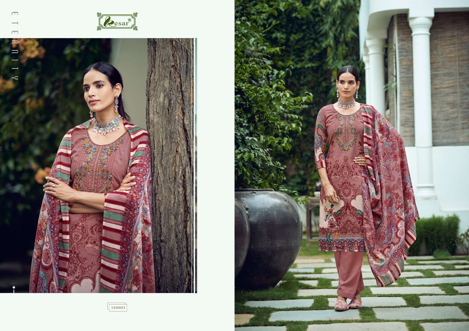 KESAR SELENA LAWN COTTON FANCY WORK SUIT
