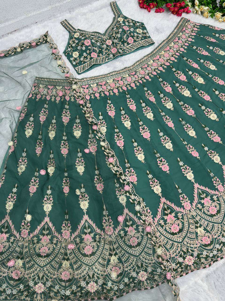 KF 1623 LEHENGA CHOLI