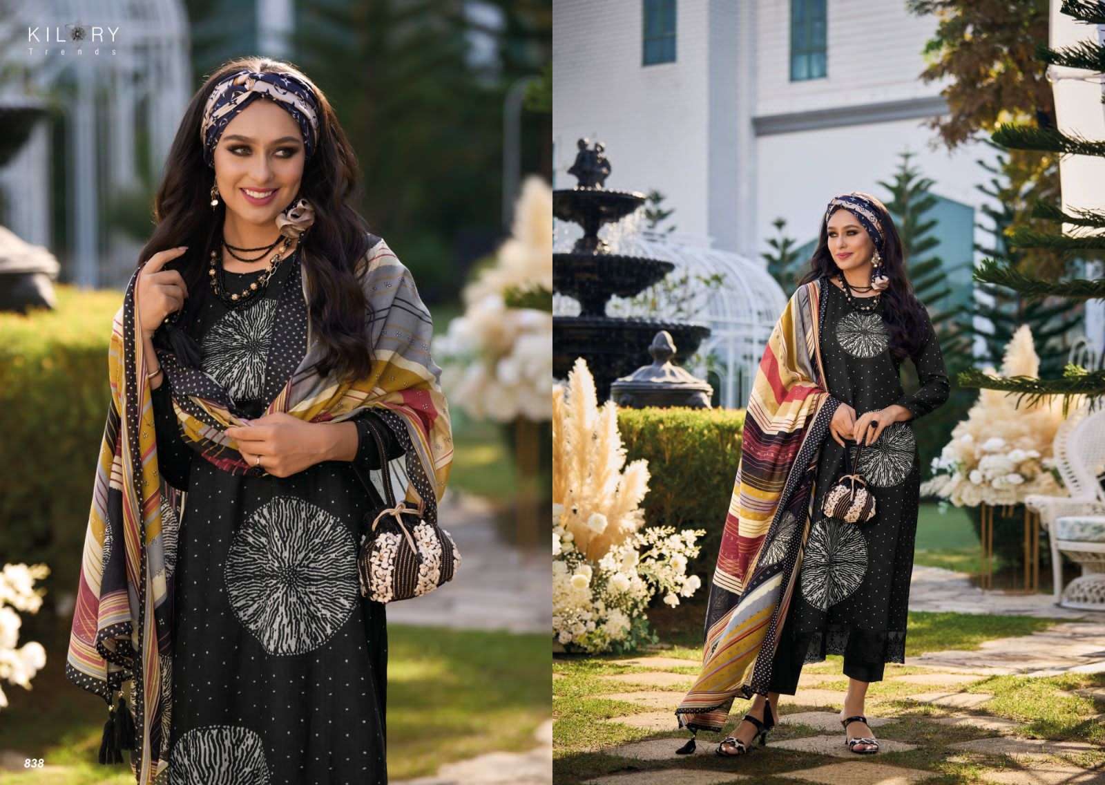  KILORY TRENDZ RUBY JAM COTTON WITH FANCY WORK SUIT