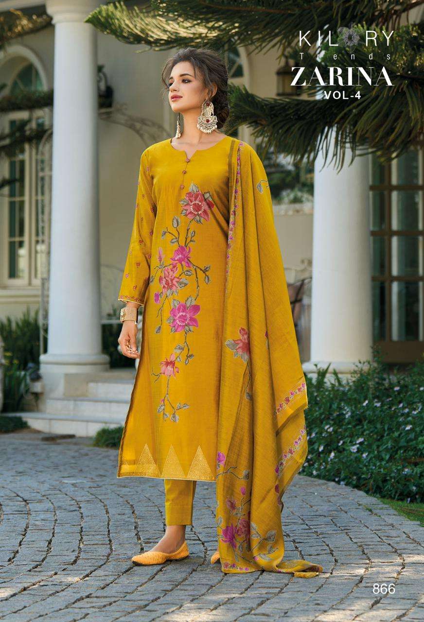 KILORY TRENDZ ZARINA VOL 4 VISCOSE DESIGNER SUIT
