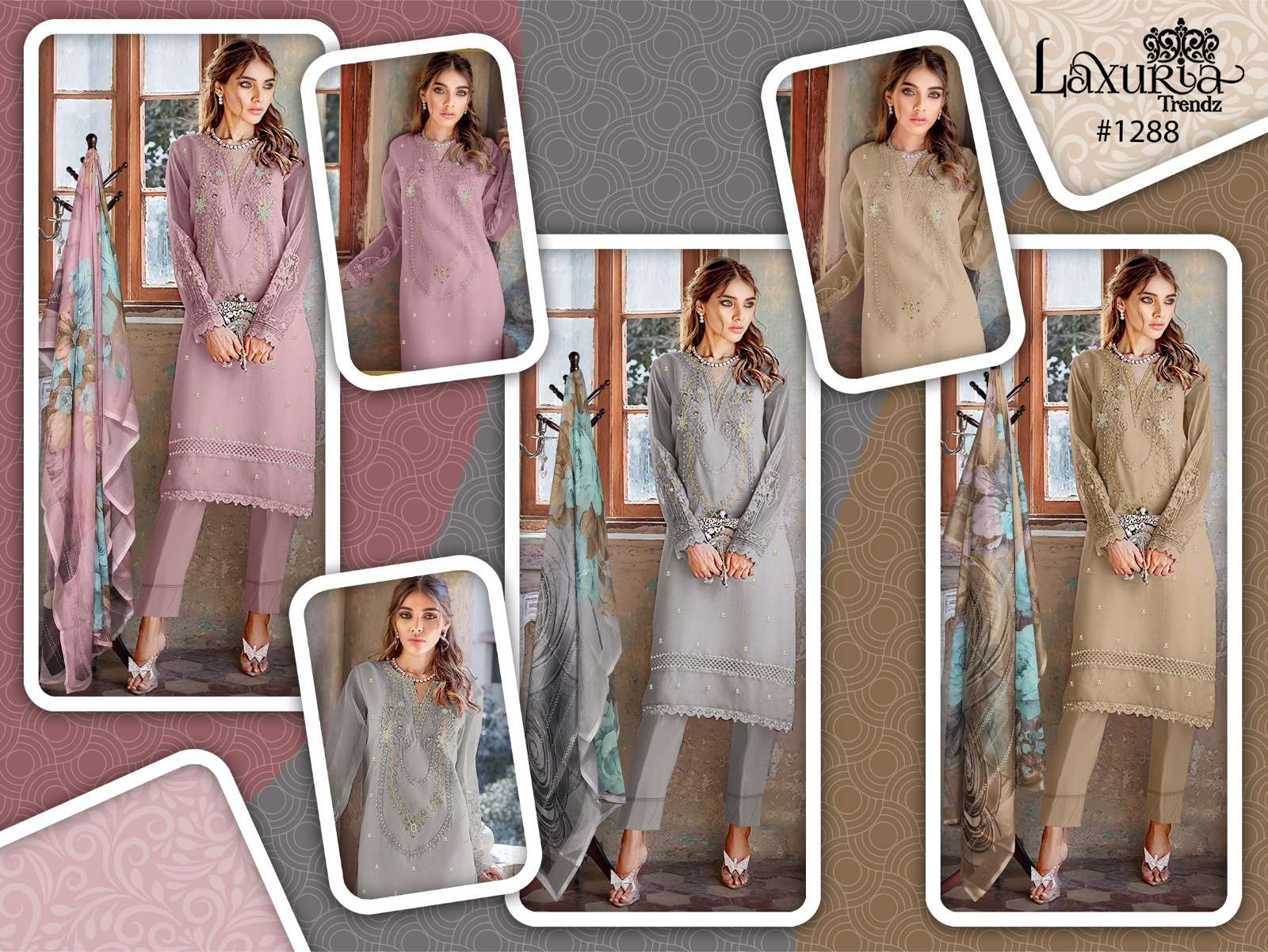 LAXUIRA TRENDZ D NO 1288 BEAUTIFUL DESIGNER SUIT