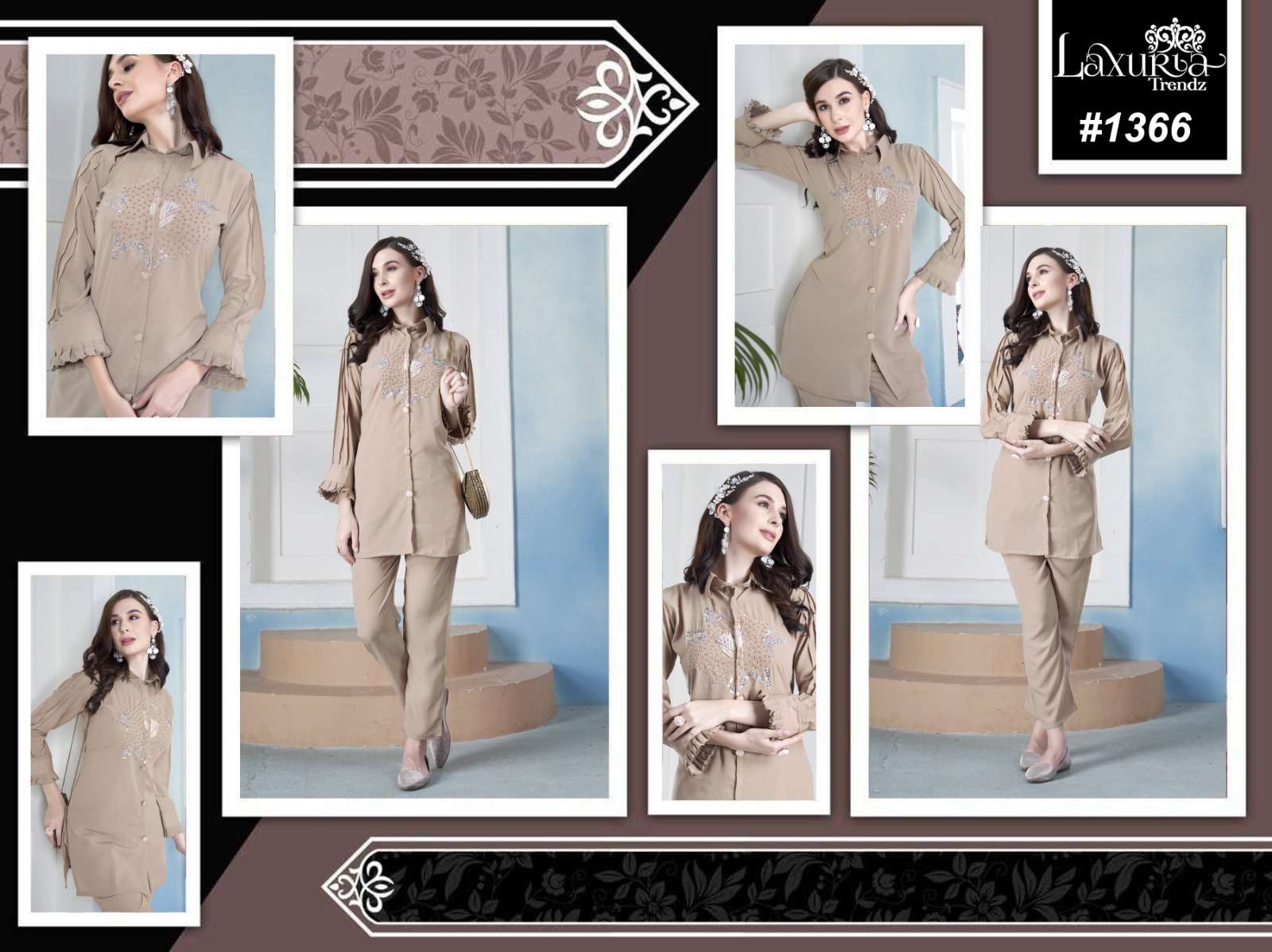 LAXURIA TRENDZ D NO 1366 PARTY WEAR CORD SET